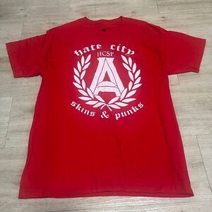 Hate City Skins & Punks Atlanta Shirt Sz‎ M Mens Antiheroes Antagonizers Rancid